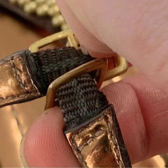 Jessica Simpson sandals 9.5 39.5 gloria bronze suede t-strap Bohemian wedge - Picture 14 of 15